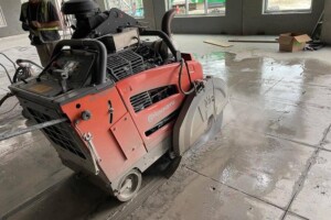 KJs Cutting cutting of concrete floor
